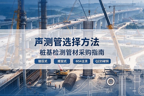 长武声测管选型标准