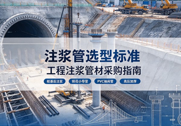 长武注浆管选型标准