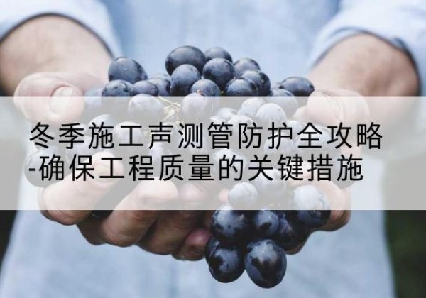 长武冬季施工声测管有哪些防护要点？-冬季施工声测管防护全攻略-确保工程质量的关键措施